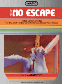No Escape! Atari 2600 US box art